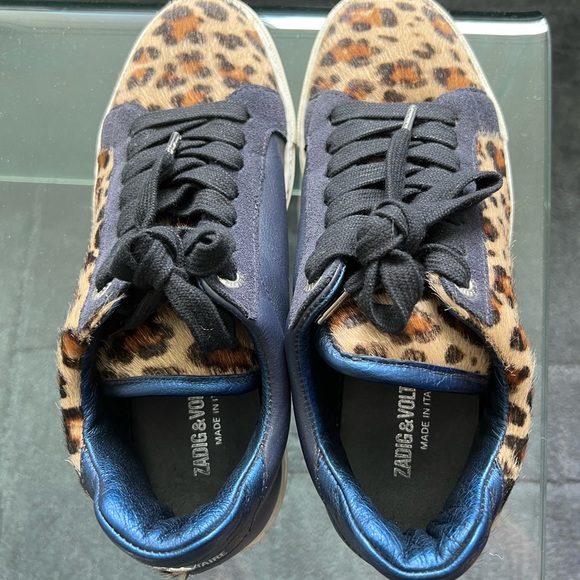 Leopard Zadig and Voltaire size 39 sneakers - Picture 6 of 7